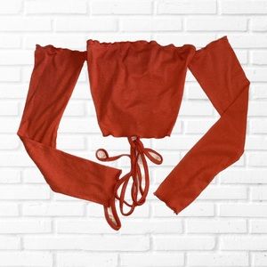 Women’s long sleeve croptop